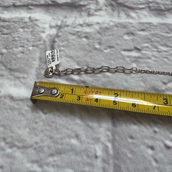 Brighton Elora Gems sky necklace Blue & Silver NWT - Picture 8 of 8